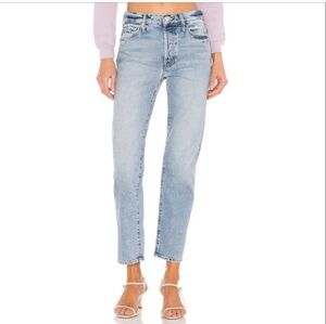 MOTHER Light Blue Ankle Jeans